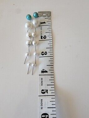 Variety Of Pierced Faux Pearl Earrings